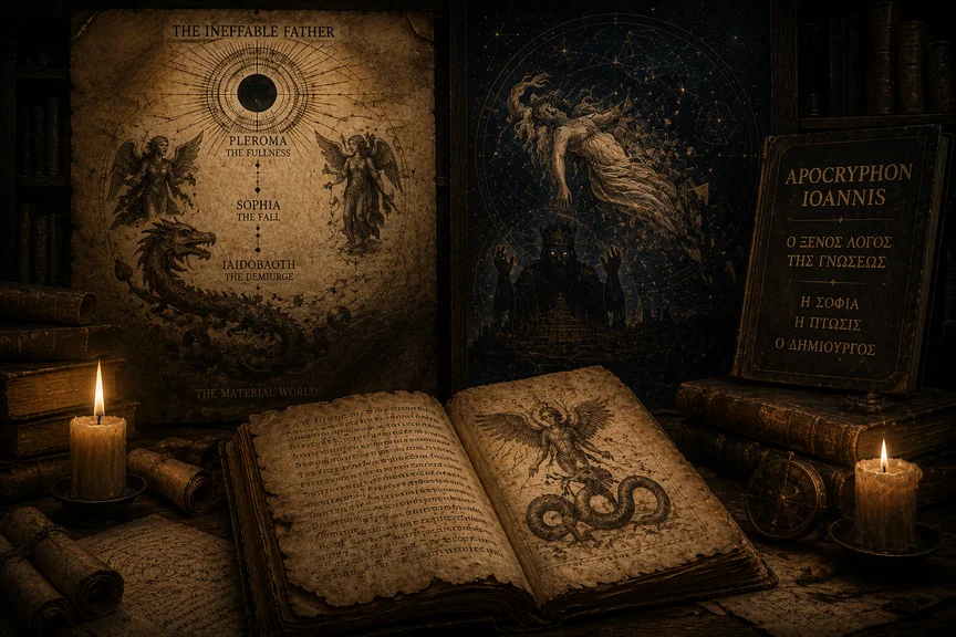 Apokryf Jana — kosmologia gnostycka i demiurg Jaldabaoth z Codex II.1