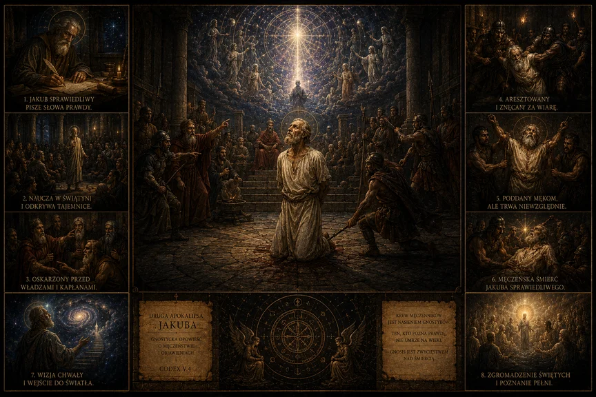 Druga Apokalipsa Jakuba - eschatologia gnostycka i męczeństwo z Codex V.4