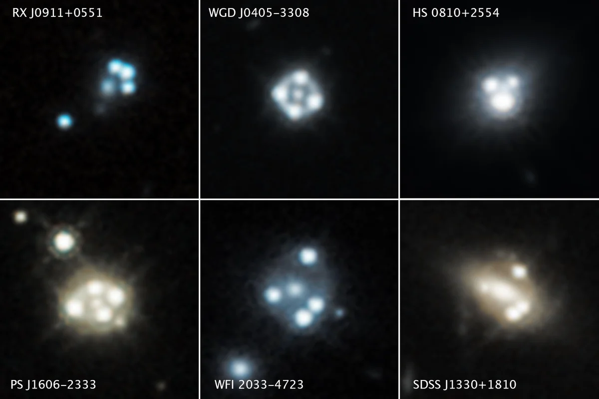 Quasars' Multiple Images Shed Light on Tiny Dark Matter Clumps
