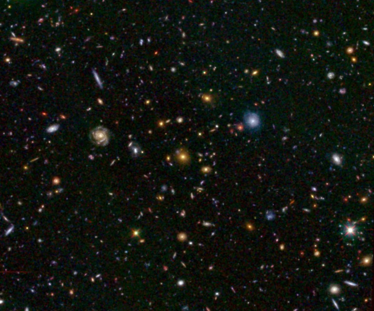 Distant Galaxy Bursts with Stars