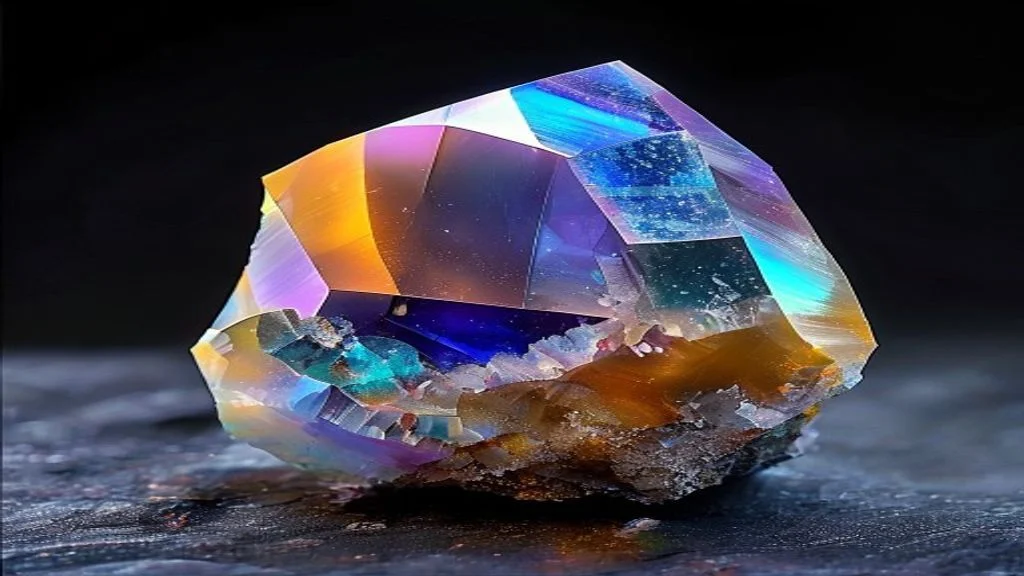 Kwarc Opal Aura: Wielobarwny kryształ oczyszczenia i duchowej harmonii