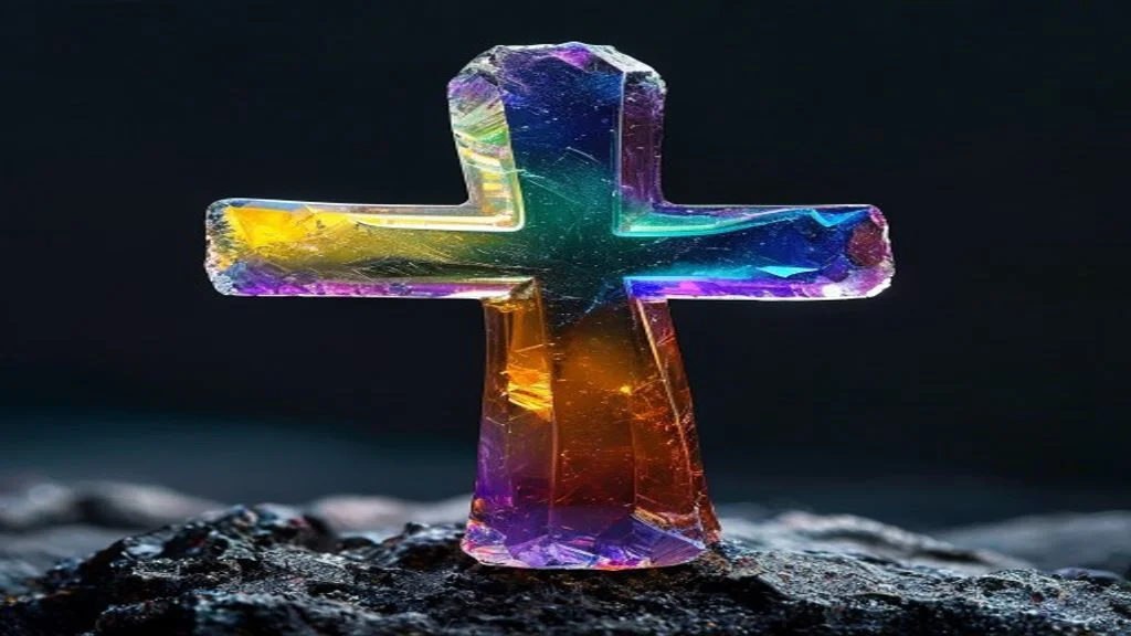 Kryształ w formacji krzyża: Mistyczny przewodnik po symbolice i duchowości