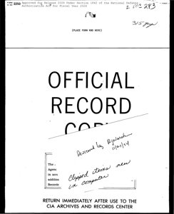 CIA - Project Blue Book Special Report No. 14