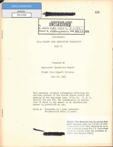NASA - wstępny debriefing załogi Gemini 4, część 2