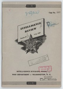 Dept. Wojny — przegląd wywiadowczy incydentów „rakiet-widm” (1947)