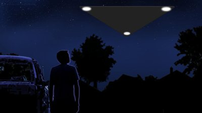 FBI — cyfrowa rekonstrukcja „ciemnego trójkąta ze światłami” (2011)