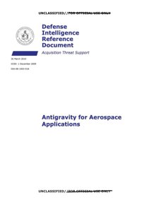 AAWSAP DIRD — Antygrawitacja w zastosowaniach aerokosmicznych (III 2010)