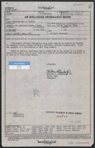Raport wywiadu lotniczego: Alaska, grudzień 1953