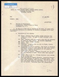 Raport o obiekcie latającym: Indiana (1953)