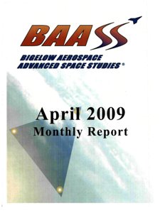 BAASS: raport miesięczny za kwiecień 2009