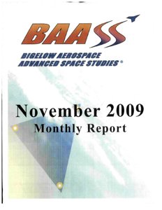 BAASS: raport miesięczny za listopad 2009
