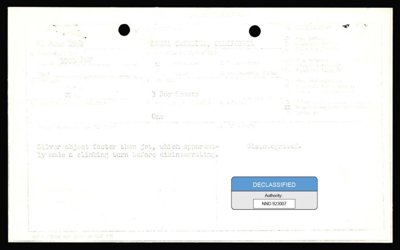 Raport wywiadu lotniczego: Catalina Island (1952)